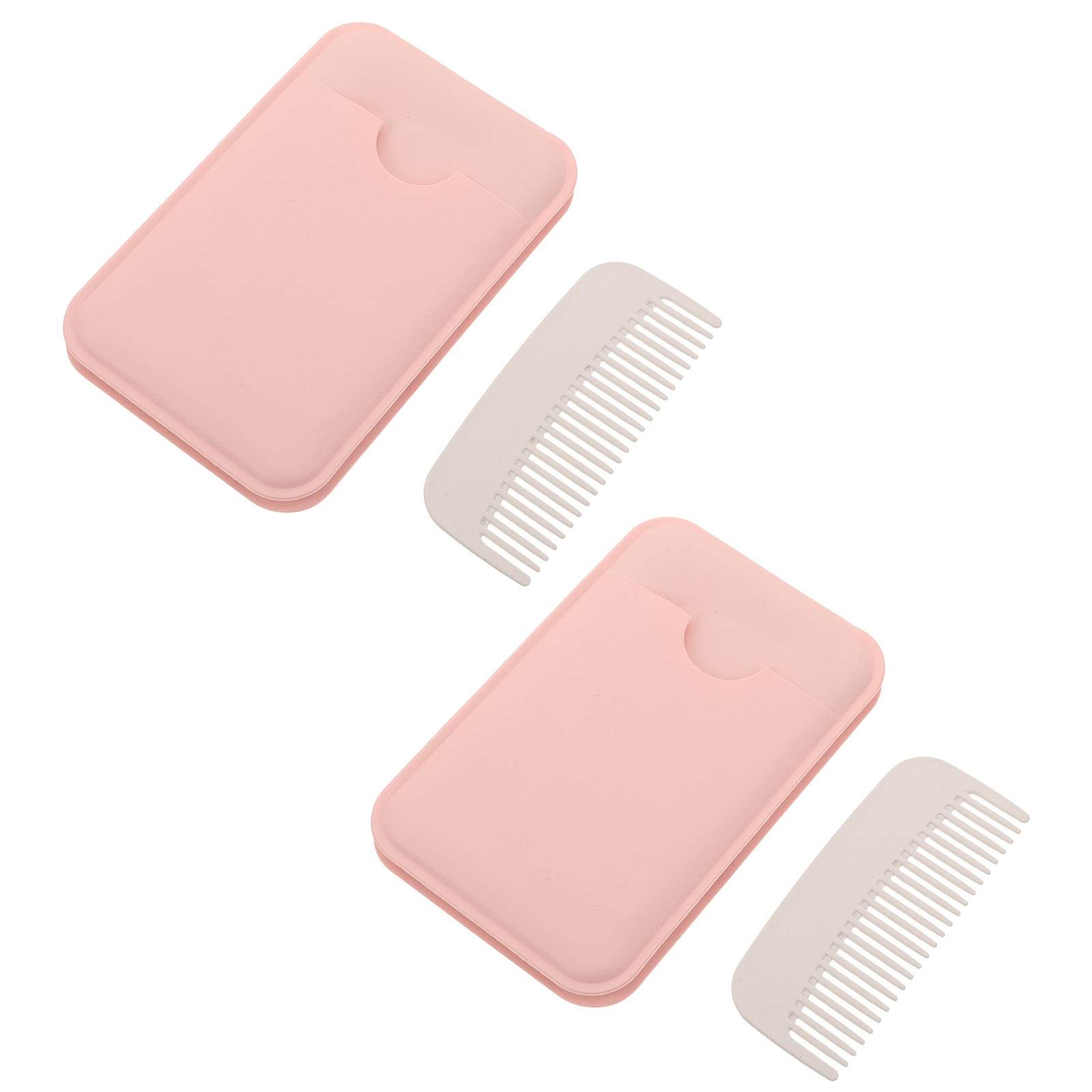 Beauty Makeup Vanity Set - Ensemble de 2 peignes et miroirs