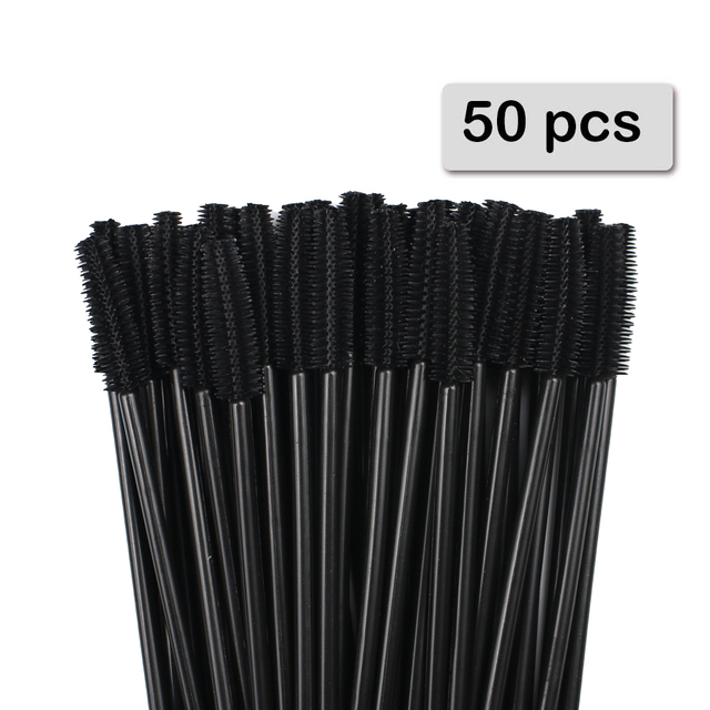 Beauty Makeup Women - Applicateurs de mascara en silicone jetables,